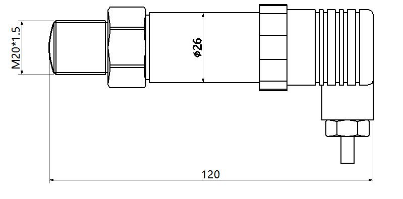球面密封高压传感器 球面密封高压传感器